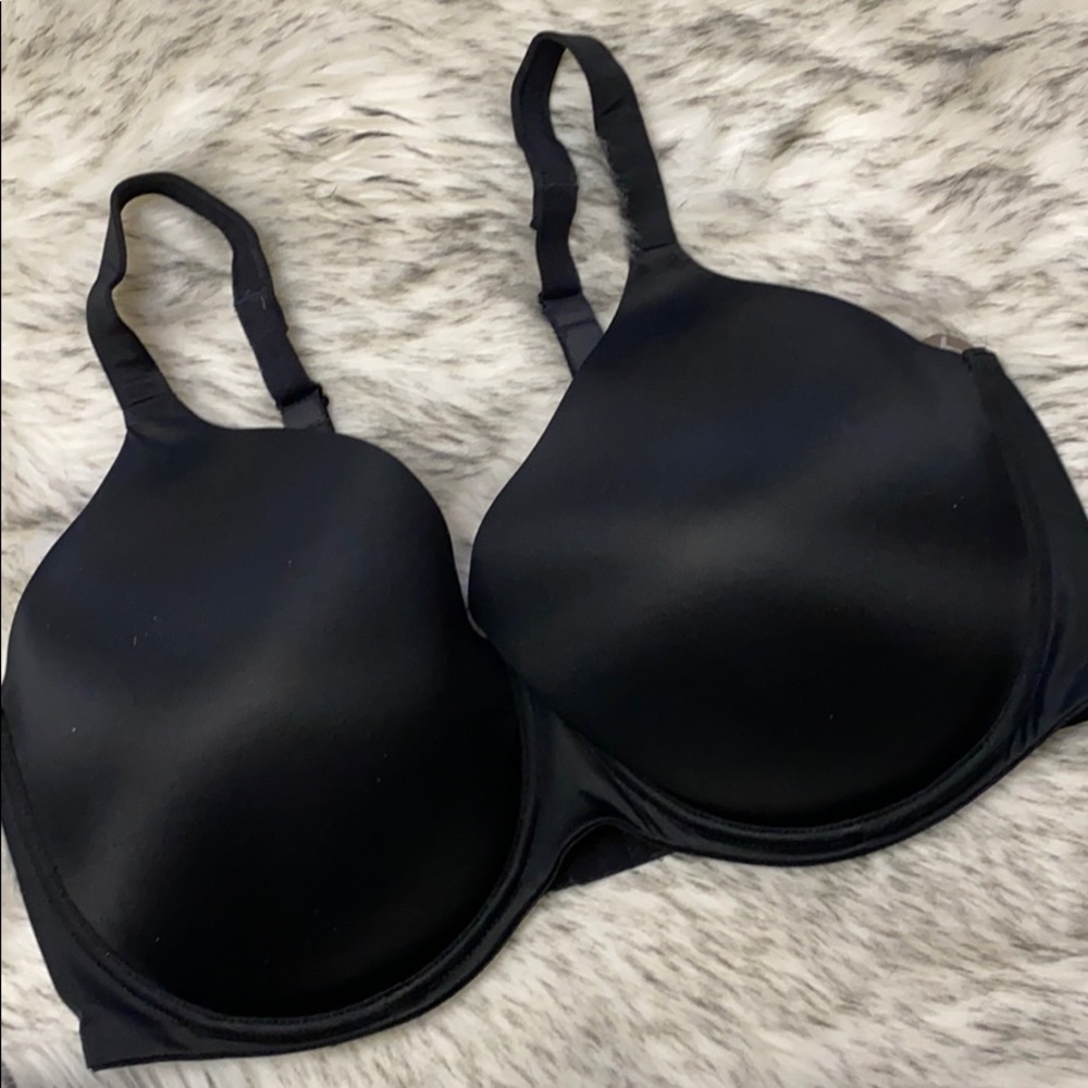 BODY NATURALS Satin Deep Plunge T-Shirt Bra